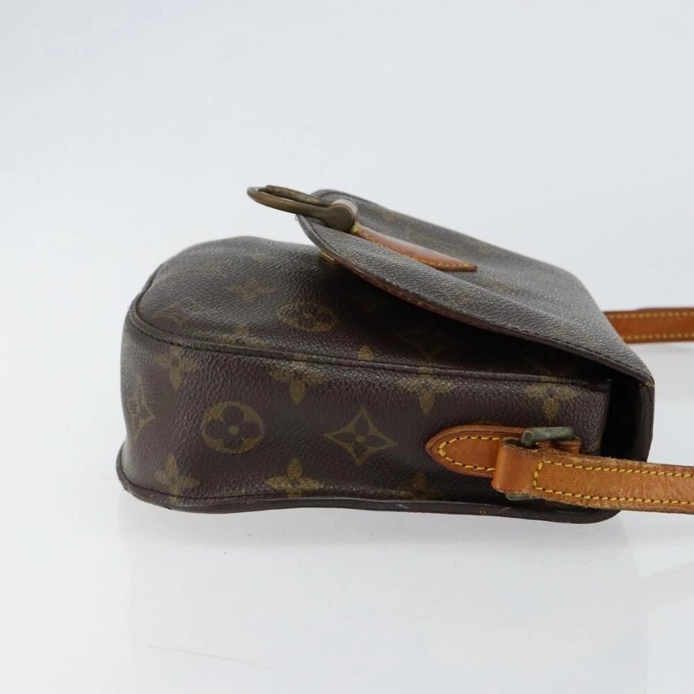 LOUIS VUITTON Monogram Saint Cloud MM Shoulder Bag M51243 LV Auth 149537 - Picture 3 of 16